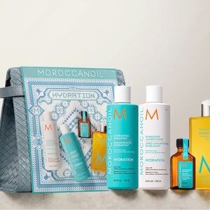 New! Moroccanoil Hydration Hair Gift Set / $102 Value